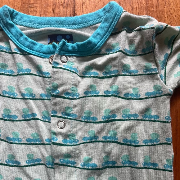 KicKee Pants 9-12 month footie pajamas - Picture 2 of 3